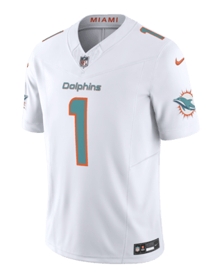 Tua Tagovailoa White Miami Doplhins Game orders Vapor Jersey